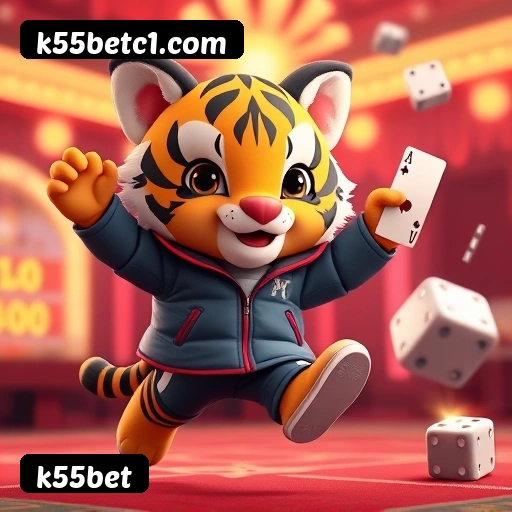 Guia visual quadrado da instalação APK k55bet